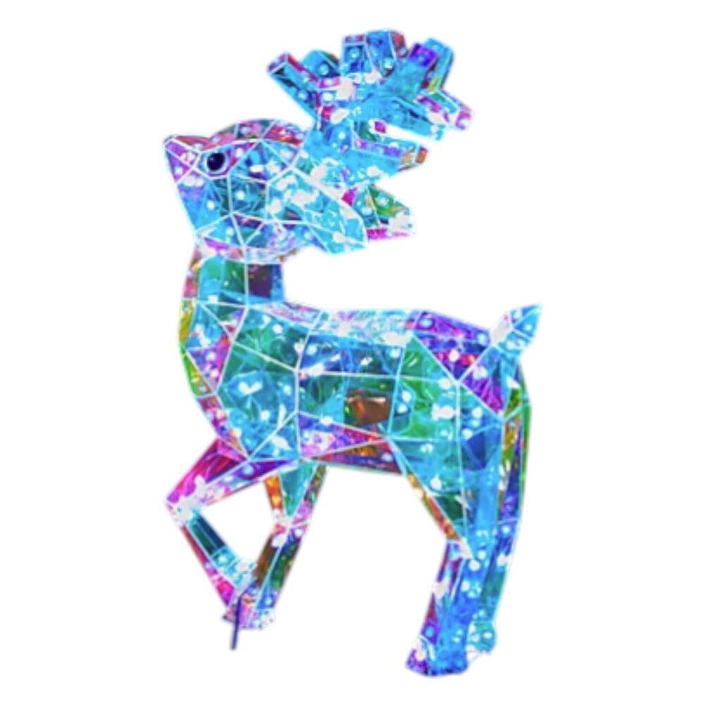 Kringle Express Regular Holographic In/Outdoor Figure w/Remote Deer